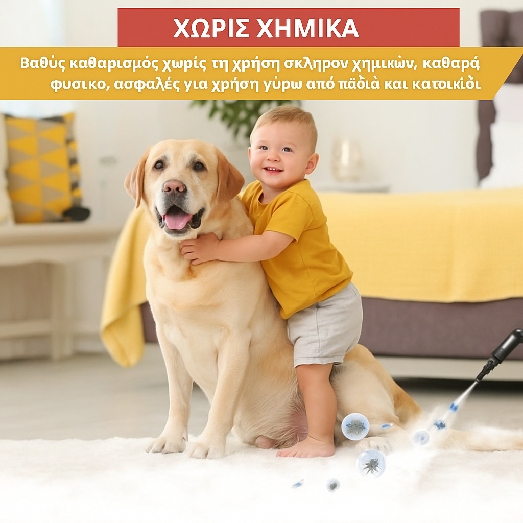 Ατμοκαθαριστής Pro – Ισχυρός Ατμός Παντού!